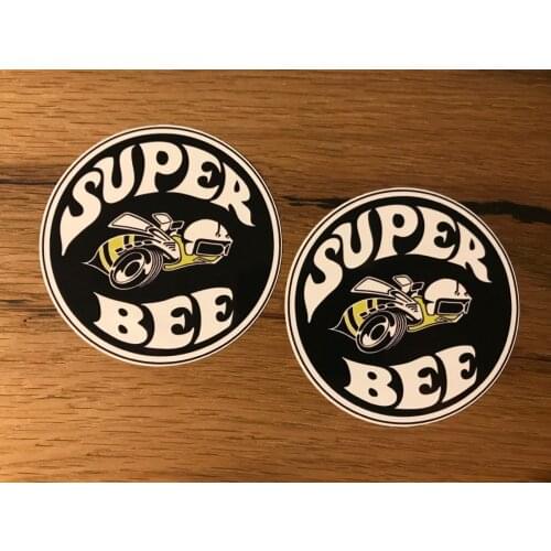Super Bee Charger Muscle Car V8 USA #316 car motorcycle stickers and decals