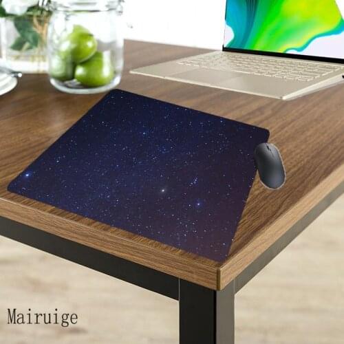 Mairuige Starry Sky Moon Scenery And Art Pattern Office Home Game Small Size Non-Slip Mouse Pad