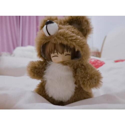 Ob11 doll clothes plush small animal jumpsuit GSC body Molly 12 points BJD doll clothes