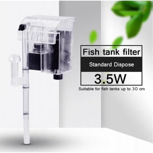 5 in 1 Hanging External Aquarium Filter Remove oil film Waterfall Filter Pump For Fish Turtle Tank Water Oxygen Circulation Pump
