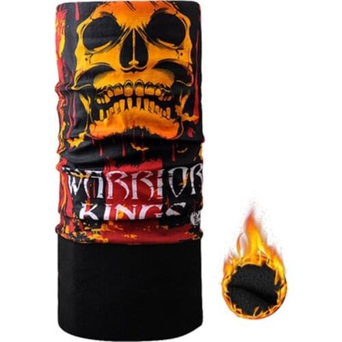 Windproof Magic Scarf Winter Fleece Thermal Cycling Bicycle Headband Sport Headwear Neck Warmer bandana Face Mask Bike Equipment