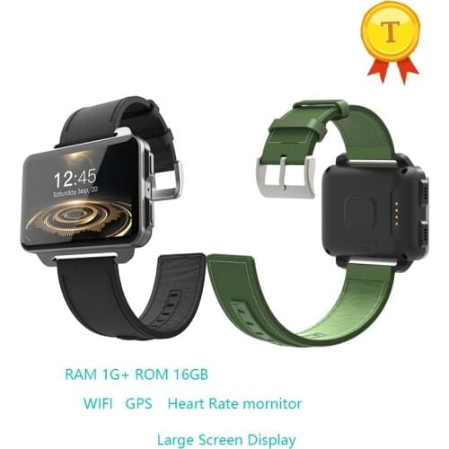 Newest 2.2inch big large screen 3G video Call gps wifi Smart Watch phone watch with 1.3MP Camera Pedometer Heart Rate monitor