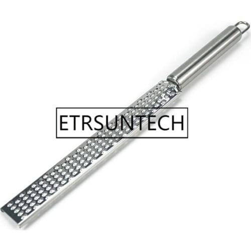 100pcs Stainless Steel Grater Nutmeg Cheese Chocolate Citrus Zester Slicer Versatile Hand Grater Ginger Potato