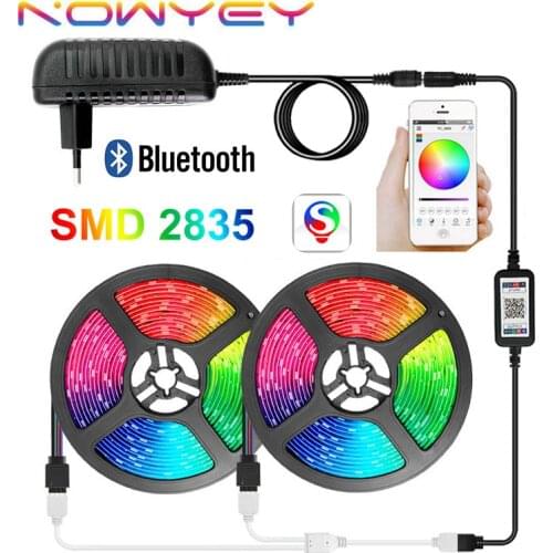 LED Strip 10M Bluetooth 12V RGB Tape Light Music Sync APP Control Ribbon