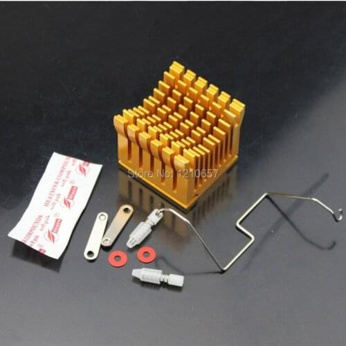 30pieces lot LED IC Golden Northbridge Heatsink Cooling Radiator