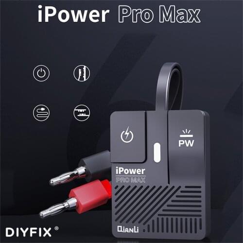 DIYFIX Power Supply Test Cable With ON/OFF Switch iPowerMax for iPhone 6/6P/6S/6SP/7/7P/8/8P/X/XsMax DC Power Control Test Cable