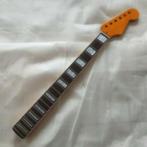 Electric Guitar Neck 22 Frets Maple rosewood fingerboard block inlay