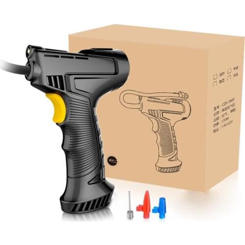 120W Rechargeable Air Compressor Cordless Inflatable Pump Portable Air Pump Car Tire Inflator Digital For Car Bicycle Balls