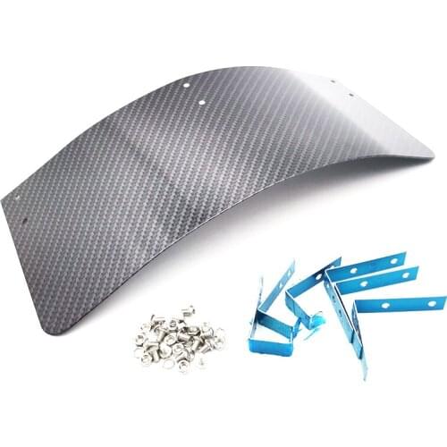 2.5"-5.5" Universal Stainless Steel Car Cold Air Intake Filter Cover Heat Shield