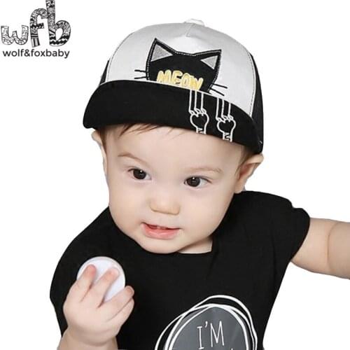 Retail 0-4 years 50CM the new kitten styling summer sun hat