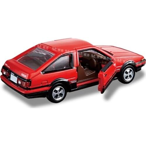 1:64 TOYOTA AE86 40 RED Alloy model Vintage car Metal toys for childen kids diecast gift