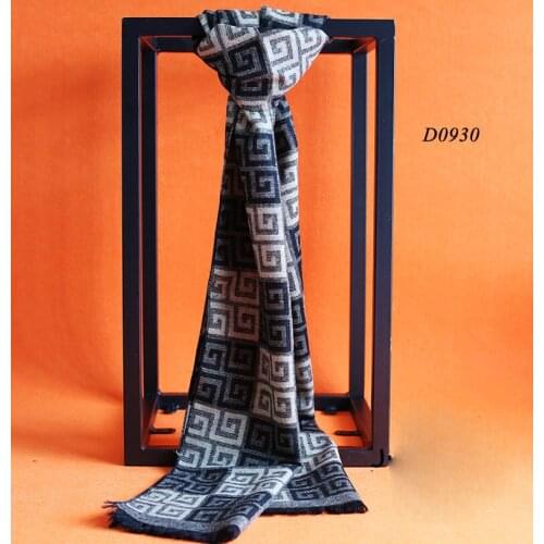 Men Women Winter High-Grade Double Side Brushed Cotton Viscose Scarf Long Soft Warm scarf