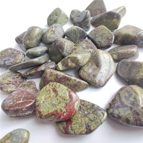 Natural Dragon Blood Stone Polished Stone Energy Ornaments Minerals Crafts Home Aquarium Decorations