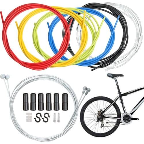 Wholesale Universal MTB Mountain Bike Road Bicycle Brake Shift Cable Wire Tube Bicycle Accessories Replacement Parts