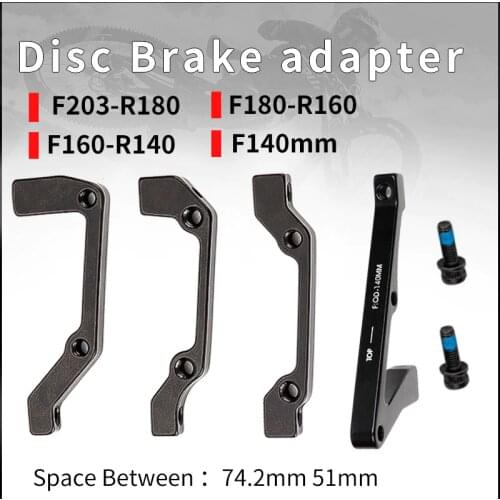 NUTT Mountain Bike Disc Brake Adapter 140 160 180 203mm IS to PM Rotor Mount Seat MTB Bicycle Alloy Front Rear Converter Screws