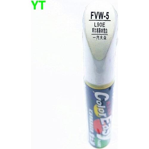 Car scratch repair pen, auto painting pen white color for volkswagen polo golf 6,7 touran passat tiguan CC ,car painting pen