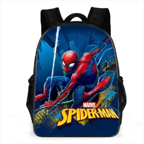 11-16inch Cartoon Spiderman Backpack Boys Girls SchoolBag For Kindergarten Daily Backpack Kids Mochila