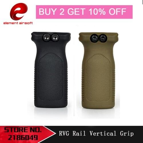 Tactical RVG Rail Vertical Grip Front Griff Forward Foregrip For Picatinny Rail EX189-BK