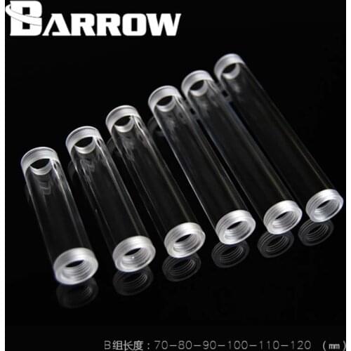 Barrow YKLSNYC-B6 PMMA Tube High-transparent Acrylic,Female to Female,Extender of B Set,water cooler