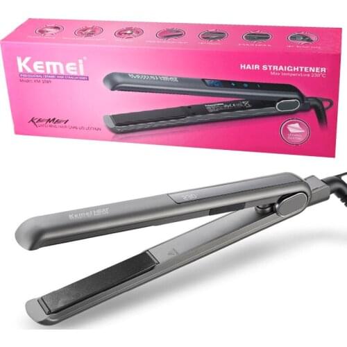 450F salon Styling Tool flat Iron hair straightener professional fast electric straightening ceramic titanium plate LED remind