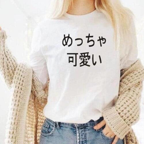 Harajuku Tshirt Women 2021 Summer O-neck Short Sleeve Tee Shirt Femme Streetwear Cotton Tumblr T-shirt Women