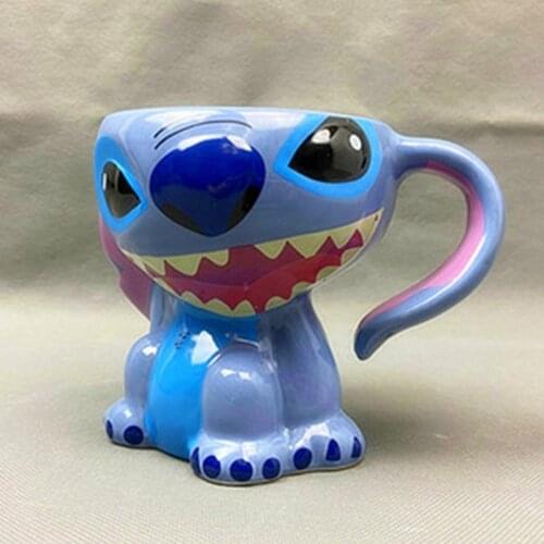 1Pcs New 300mL 3D Cute Animal Coffee Mugs with Handle Creative Personalized Milk Tea Juice Water Ceramic Cup Best Gifts for Kids