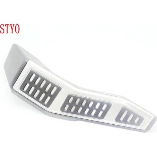 STYO Car Stainless Steel foot rest pedal cover for RHD VW GOLF 7 MK7 SEAT MK3 AUDII A3