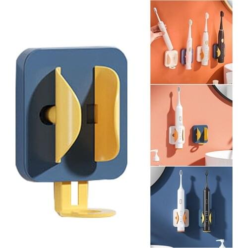 Electric Toothbrush Holder Rack Automatic Wall Mounted Tooth Brush Organizer Gravity Sensor Auto-adjust Bathroom Storage Bracket