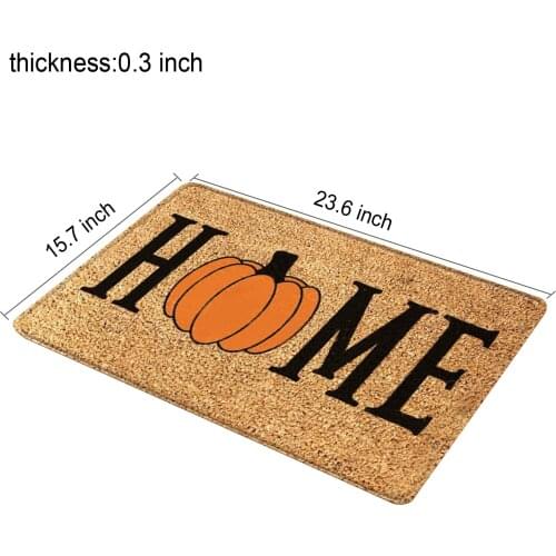 Halloween Doormat Decorations Cartoon Door Mat for Indoor Bath Mat Kitchen Rug for Halloween Party Home Door Decor 23.6" X 15.7"