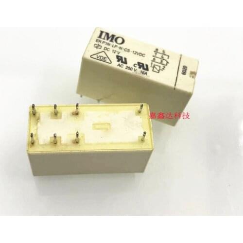 HOT DC12V relay ERP1N-LP-N-CS ERP1N LP N CS ERP1NLPNCS 12V IMO relay 12VDC 12V DC12V 16A 8PIN