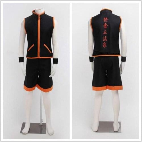 Can be tailored Anime Shaman King Cosplay Man Woman Halloween CosYoh Asakura Cosplay Costume Combat suit