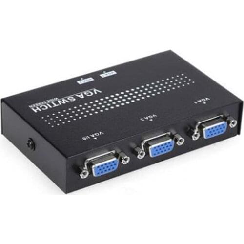 VGA Switch 2 into 1, High-definition Display Share, Two into One For Computer/Monitor