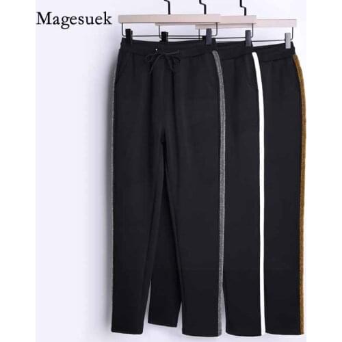 Plus Thick Lamb Velvet Harem Pants Womens Solid Thin Sweatpants Warm Casual Plus Size Womens Trousers Pantalon Femme 11523