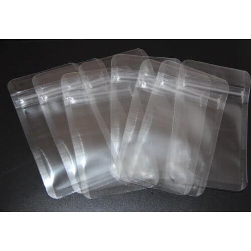 Thicken Clear Flat Ziplock Bags,Resealable Retail Pouches,Grip Seal Pouches Plastic Packing Pack Bag