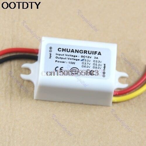Converter 12V Step Down To 3V 3A 15W Power Supply Module DC/DC New