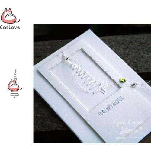 2PCS Christmas Tree Metal Cutting Dies Scrapbooking Stencil Die Cuts Card Making Decorative Craft Embossing New Dies For 2019