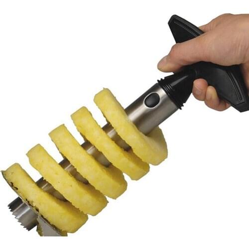 Stainless Steel Pineapple Corer Peeler Cutter Easy Fruit Parer Cutting Tool Home Kitchen Western Restaurant Accessories 3 Colors