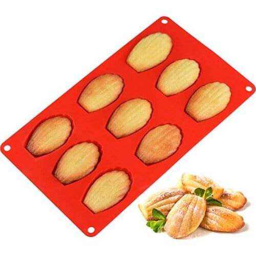 Shell silicone Madeleine cake Molds Jelly Ice Molds Chocolate Mould Bakeware Non-stick Silicone Baking Tools