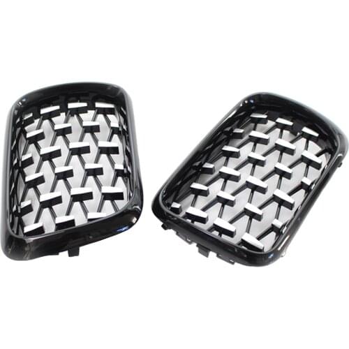 1Pair Auto Front Kidney Grill Replacement for BMW E36 3 Series 1997-1999