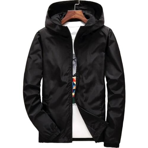 WOQN Hooded Jackets For Men