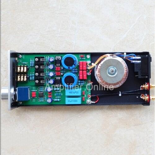 1PCS Finished Referrence To Lehmann Construction Wiring Headphone Audio Amplifier AP28