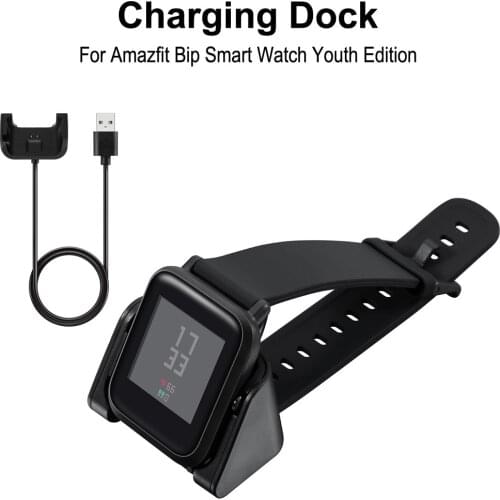 1PC Charging Dock for Amazfit Bip Smart Watch Portable A1608 Magnetic Cradle Charger Charging Dock In Stock