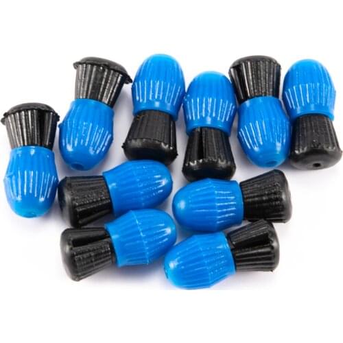 10× Fishing Floats Stopper Bobber Bead Fishing Line Stops Space Bean