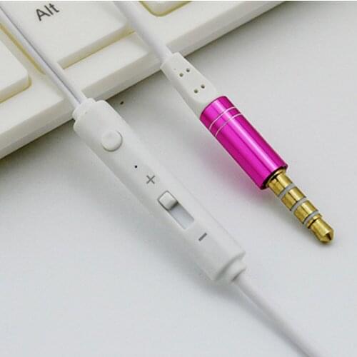 100pcs New 3.5mm Jack Wired Stereo Music Sport Headset Mini Earphones Unviersal For Samsung For Xiaomi iPh