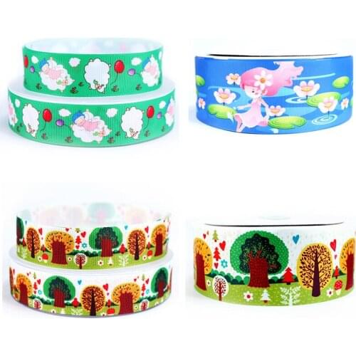 100yard/ lot ,75mm 25mm 38mm 22mm printed grosgrain ribbons,DIY handmade Hair accessories Material wedding gift wrap