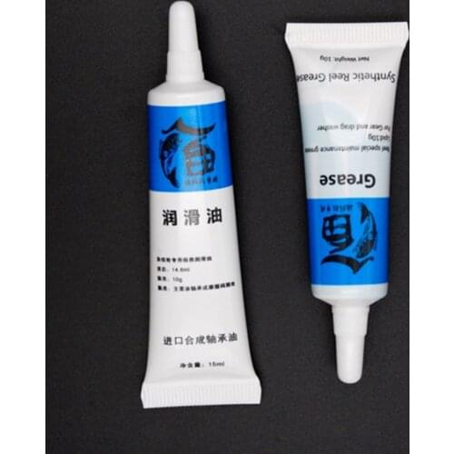2Pcs Fish Wheel Bearing Lubricant Fishing Reels Oil Lubricant Grease for Universal Reel QW