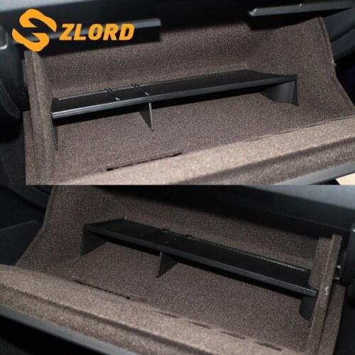 Car Glove Box Organizer Armrest Box Interval Storage Insert Divider for Volkswagen VW Golf 7 7.5 MK7 MK7.5 2013-2019 Accessories