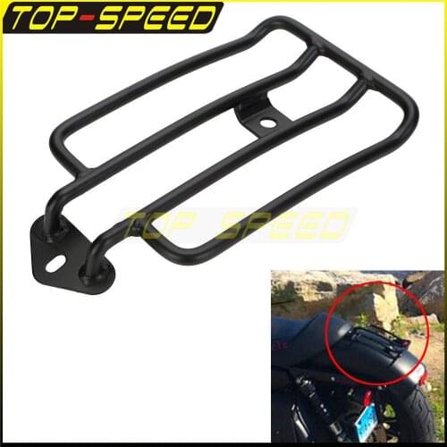 Rear Luggage Rack Rear Carrier Solo Seat Motorcycle For 2004-2006 Sportster - XL 883 XL 883R XL 1200C XL 883C XL 1200X XL 883N