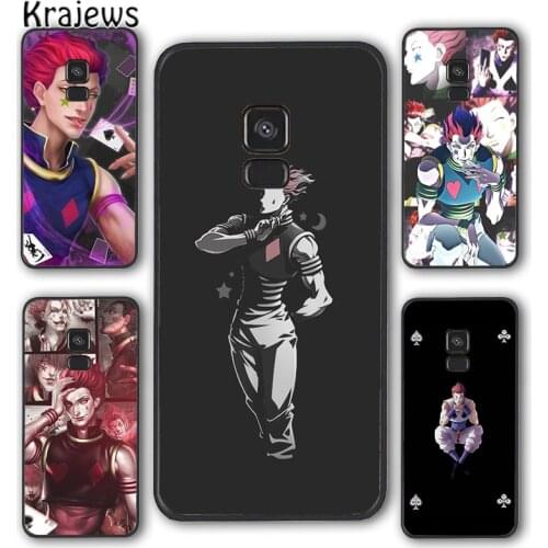 Krajews Hisoka Illumi Hunter X Hunter Phone Case Cover For Samsung Galaxy S5 S6 S7 edge S8 S9 S10 E lite S20 plus ultra Note
