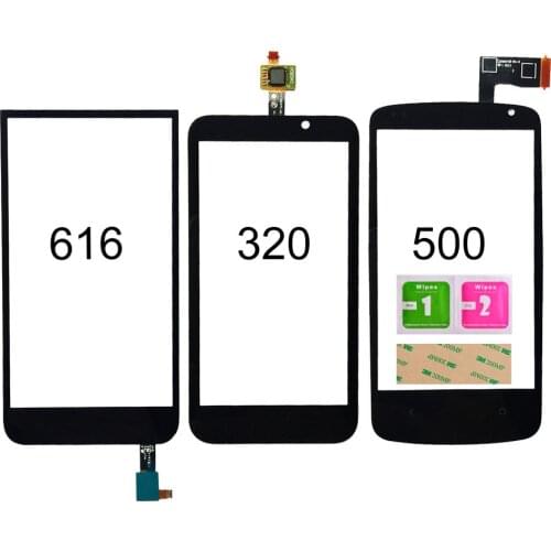 Digitizer Front Outer Touch Panel Sensor For HTC Desire 320 500 616 Touch Screen Phone Repair Assembly Parts